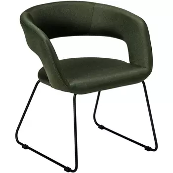 Кресло Hugs тёмно-зеленый/Линк R-Home арт.41013134h_Dark_Green_черн