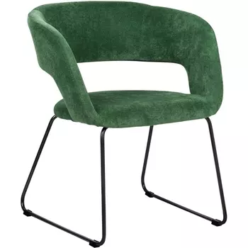 Кресло Hugs зеленый/Линк R-Home арт.410131103h_green_черн_линк