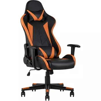 Кресло игровое TopChairs Gallardo оранжевое УТ000004574