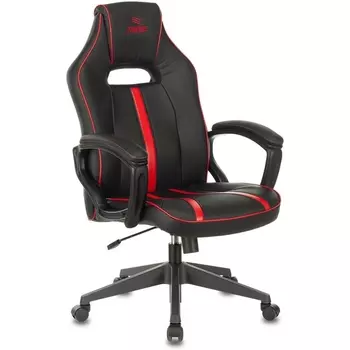 Кресло игровое Zombie A3 черный/красный эко.кожа крестовина пластик (Zombie)