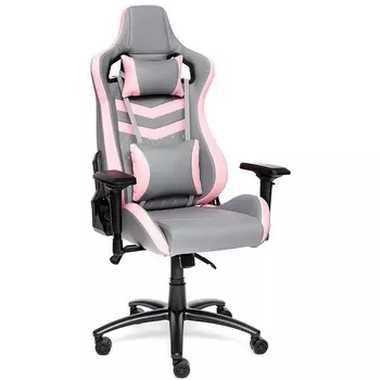 Кресло iPinky серый/розовый (кож/зам) (Tetchair)