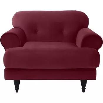 Кресло Italia ОГОГО (арт.328685), (Ткань/Бордовый) ОГОГО Обстановочка!