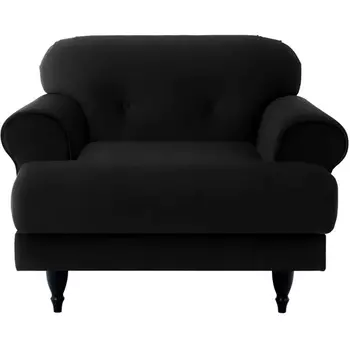 Кресло Italia ОГОГО (арт.339441), (Ткань/Черный) ОГОГО Обстановочка!