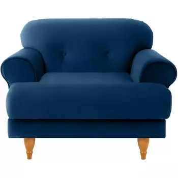 Кресло Italia ОГОГО (арт.339928), (Ткань/Синий) ОГОГО Обстановочка!