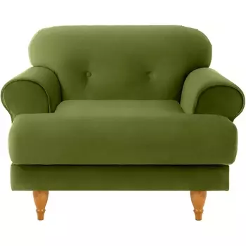 Кресло Italia ОГОГО (арт.339939), (Ткань/Зеленый) ОГОГО Обстановочка!