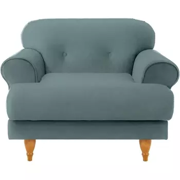 Кресло Italia ОГОГО (арт.339941), (Ткань/Бирюзовый) ОГОГО Обстановочка!