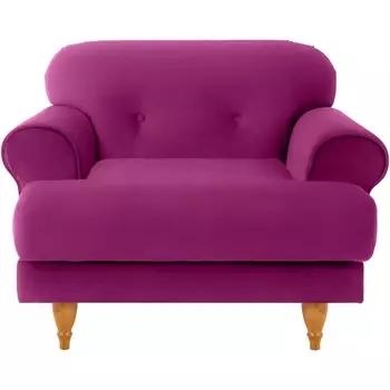 Кресло Italia ОГОГО (арт.339943), (Ткань/Фиолетовый) ОГОГО Обстановочка!