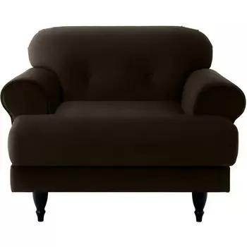 Кресло Italia ОГОГО (арт.463179), (Ткань/Темно-коричневый) ОГОГО Обстановочка!