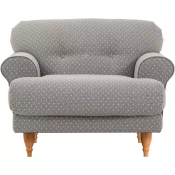 Кресло Italia ОГОГО (арт.686578), (Ткань/Серый) ОГОГО Обстановочка!