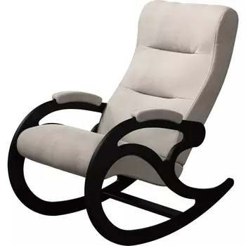 Кресло-качалка Каула Ткань Махх 100, каркас венге Mebelik арт.008794