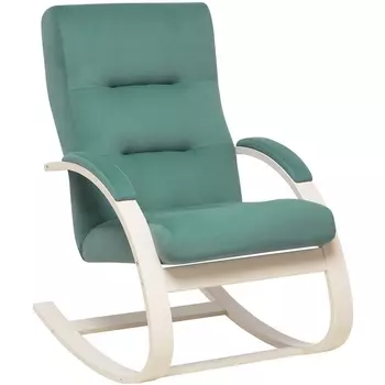 Кресло-качалка Leset Милано (Фанера,Березовый шпон,Металл,Велюр/Зеленый) арт.2500000129490