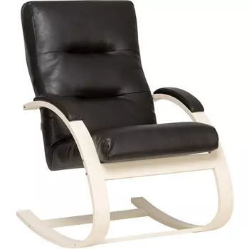 Кресло-качалка Leset Милано (Фанера,Шпон березы/Экокожа) Leset арт.4687203506315