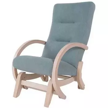 Кресло-качалка маятник Мэтисон ткань минт, каркас береза белая Mebelik арт.006470