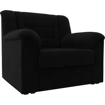 Кресло Карелия (микровельвет черный) Лига Диванов 113306