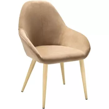 Кресло Kent Diag beige/нат.дуб R-Home арт.410119131h_Diagbeige_н.дуб