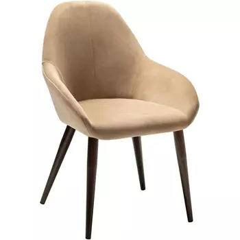 Кресло Kent Diag beige/т.орех R-Home арт.410119132h__Diagbeige_т.орех