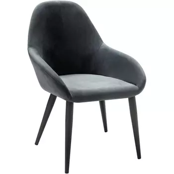 Кресло Kent Diag grey/черный R-Home арт.410119140h_Diaggrey_черн