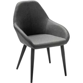 Кресло Kent темно-серый/черный R-Home арт.410119130h_ТмСер_черн