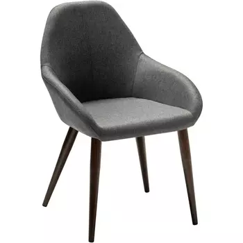 Кресло Kent темно-серый/т.орех R-Home арт.410119132h_ТмСер_т.орех