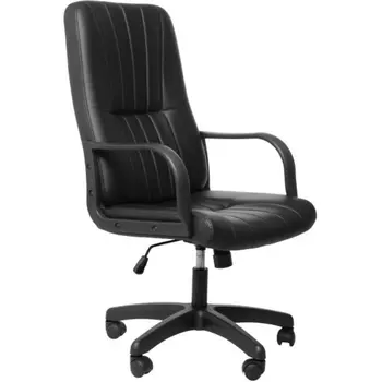 Кресло King Style Эксперт PL / РМК 002.703 (DMS, крестовина пластик) (экокожа Пегассо черный) (аналог КР-37 , Менеджер)