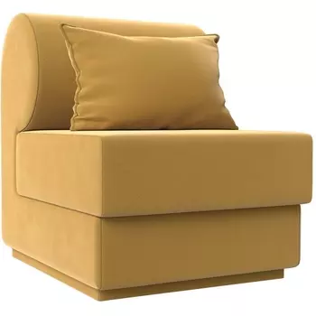 Кресло Кипр (микровельвет желтый) Лига Диванов 116349