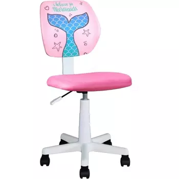 Кресло компьютерное детское ЛОЛО Mermaid Tail пластик белый Stool Group (арт.УТ000039087)