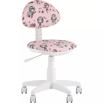 Кресло компьютерное детское УМКА Girls пластик белый Stool Group (арт.УТ000038770)