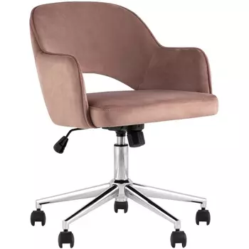 Кресло компьютерное Кларк велюр розовый УТ000025779 Stool Group