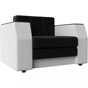 Кресло-кровать Атлантида (Экокожа черный) Лига Диванов 113883