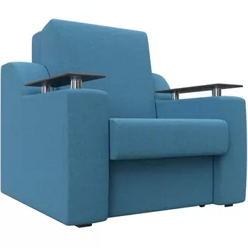 Кресло-кровать Сенатор 60 (Голубой/Рогожка) Лига Диванов арт.125674