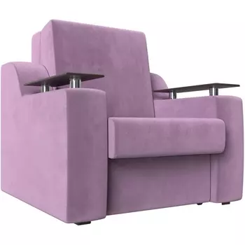 Кресло-кровать Сенатор 80 (Микровельвет/Фиолетовый) Лига Диванов 119850