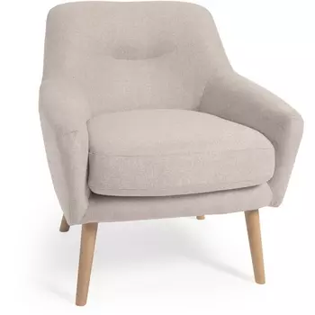 Кресло La Forma (ex Julia Grup) Candela (Бежевый/ Сосна,Бук,МДФ)