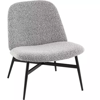 Кресло лаунж Ease серый Stool Group арт.УТ000038984