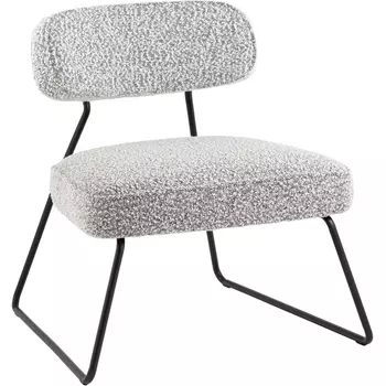 Кресло лаунж Kate серый Stool Group арт.УТ000039357