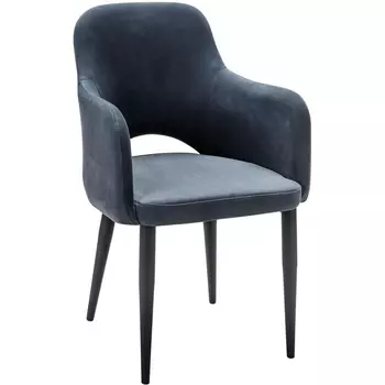 Кресло Ledger Diag grey/черный R-Home арт.410124150h_Diag grey_черный