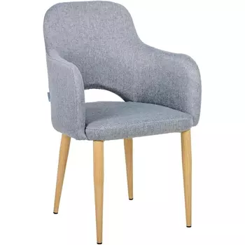 Кресло Ledger Сканди Грей Ндуб R-Home арт.41012440_ГрейНДуб