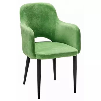 Кресло Ledger зеленый/черный R-Home арт.410124110h_green_черный