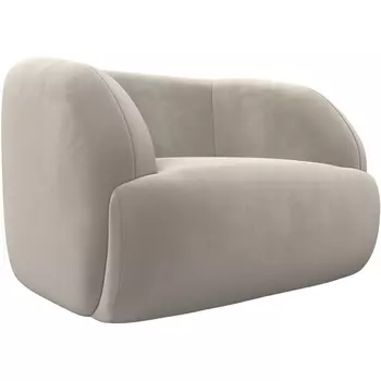 Кресло Лига-041 (Бежевый/Микровельвет) Лига Диванов арт.121935