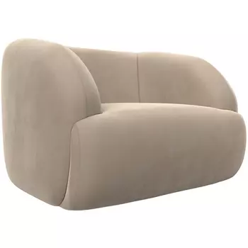 Кресло Лига-041 (Бежевый/Велюр) Лига Диванов арт.121945