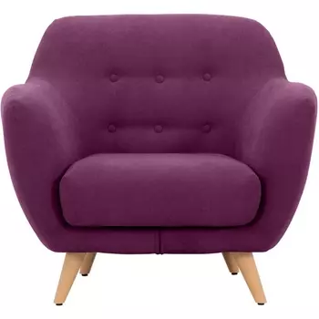 Кресло Loa ОГОГО (арт.340407), (Ткань/Фиолетовый) ОГОГО Обстановочка!