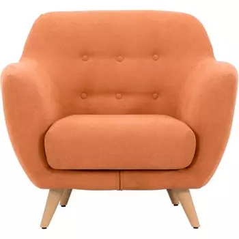 Кресло Loa ОГОГО (арт.341179), (Ткань/Оранжевый) ОГОГО Обстановочка!