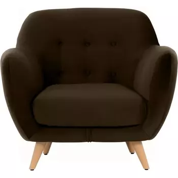 Кресло Loa ОГОГО (арт.341180), (Ткань/Коричневый) ОГОГО Обстановочка!