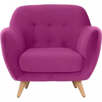 Кресло Loa ОГОГО (арт.341192), (Ткань/Фиолетовый) ОГОГО Обстановочка!