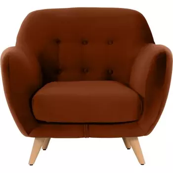 Кресло Loa ОГОГО (арт.664750), (Ткань/Оранжевый) ОГОГО Обстановочка!