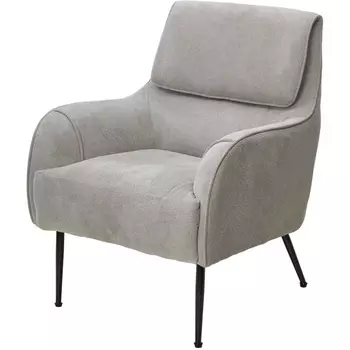 Кресло MAGDA Cato-16 серый, ткань / черный каркас, ®DISAUR M-City