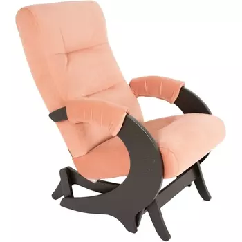 Кресло-маятник Эталон шпон Ткань MAXX305, каркас венге от фабрики Mebelik