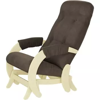 Кресло-маятник Модель 68 Ткань верона браун, каркас дуб шампань от фабрики Mebelik