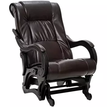 Кресло-маятник Модель 78 Венге, к/з Vegas Lite Amber Leset