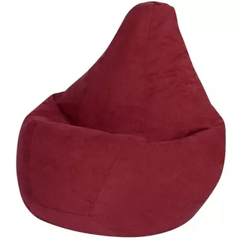Кресло мешок Dreambag Груша Бордовый Велюр (XL, Классический) 5023821