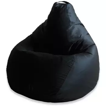 Кресло мешок Dreambag Груша Фьюжн Черное (XL, Классический) 5002121